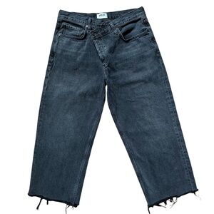 AGOLDE Criss Cross Straight - Synchronize Color (Aritzia Factory Crop) Size 30